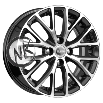 iFree Original 6×15/4×100 ET48 D54,1 КС782 Алмаз черный