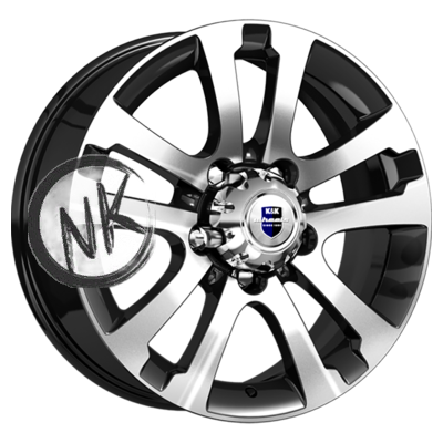K&K 7×18/5×139,7 ET35 D108,5 Сахара-Patriot (КС1056) Алмаз черный