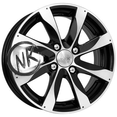 K&K 6×15/4×100 ET48 D60,1 Джемини (КС617) Алмаз черный