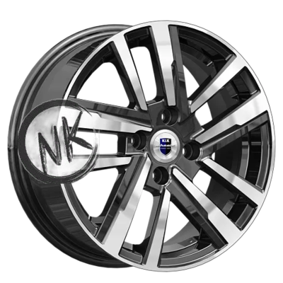 K&K 6×15/4×100 ET37 D60,1 Хант (КС1034) Алмаз черный