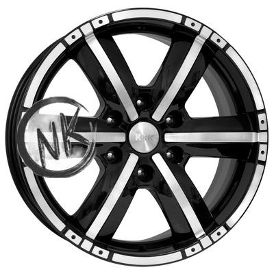 K&K 8×18/6×139,7 ET42 D75,1 Окинава (КС469) Алмаз черный