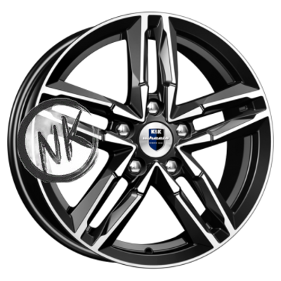 K&K 6×16/5×100 ET38 D57,1 Sayan (КС731) Алмаз черный