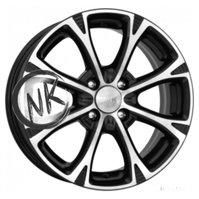K&K 6×15/4×108 ET23 D65,1 Блюз-оригинал (КС606) Алмаз черный