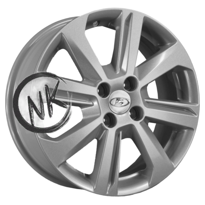 K&K 6×16/4×100 ET50 D60,15 Adiantum (Vesta) (КС807) Ауди F