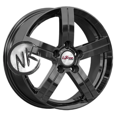 iFree 6×16/5×112 ET43 D57,1 Оруэлл (КС911) BK