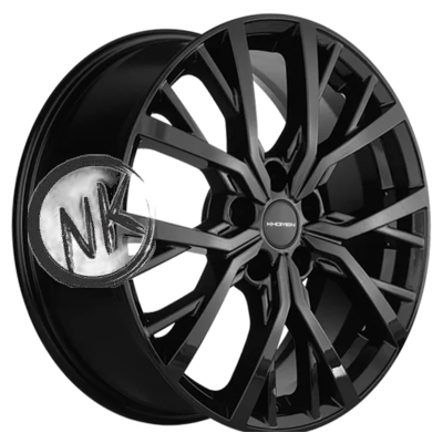 Khomen Wheels 7×18/5×114,3 ET37 D66,5 KHW1806 (Dargo/Jolion) Black