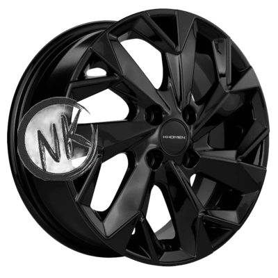 Khomen Wheels 6×15/4×100 ET50 D60,1 KHW1508 (Vesta) Black