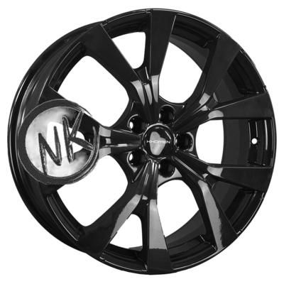 Khomen Wheels 7×19/5×108 ET36 D65,1 KHW1906 (Exeed VX/TXL/LX) Black