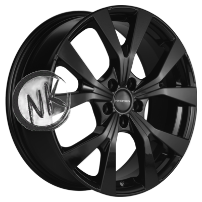 Khomen Wheels 7×19/5×114,3 ET40 D64,1 KHW1906 (Haval F7/F7x) Black
