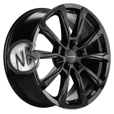 Khomen Wheels 7,5×18/5×108 ET46 D63,4 KHW1808 (Tugella/Jaguar XF/F-Pace) Black