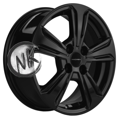 Khomen Wheels 6×15/4×100 ET46 D54,1 KHW1502 (Rio/Solaris) Black