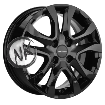 Khomen Wheels 6×15/4×98 ET36 D58,5 KHW1503 (Lada Granta) Black