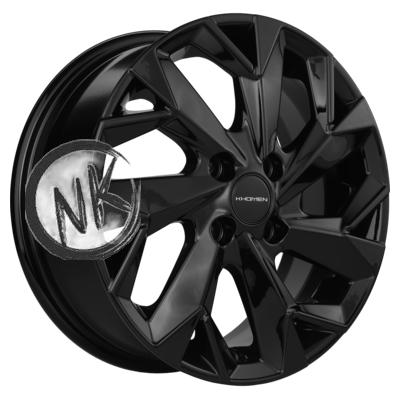 Khomen Wheels 6×15/4×100 ET45 D56,6 KHW1508 (Nexia) Black