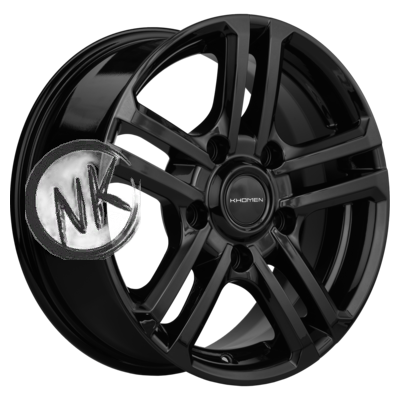 Khomen Wheels 6,5×16/5×139,7 ET40 D98,5 KHW1602 (Niva 4×4) Black