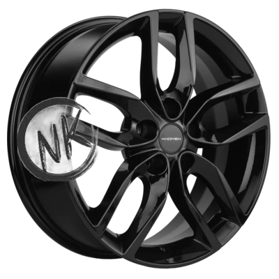 Khomen Wheels 6,5×17/5×114,3 ET45 D67,1 KHW1708 (Mazda3/CX30) Black