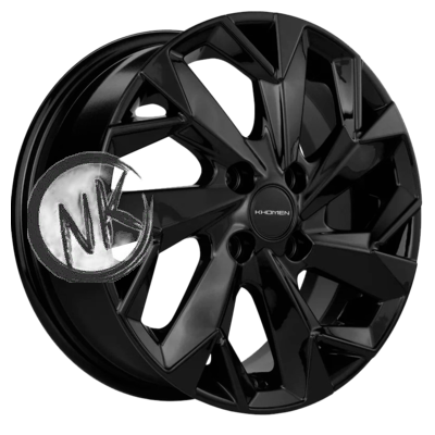 Khomen Wheels 6×15/4×98 ET35 D58,6 KHW1508 (Lada Granta) Black