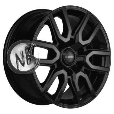 Khomen Wheels 8×17/6×139,7 ET42 D75,1 KHW1723 (Haval H9) Black