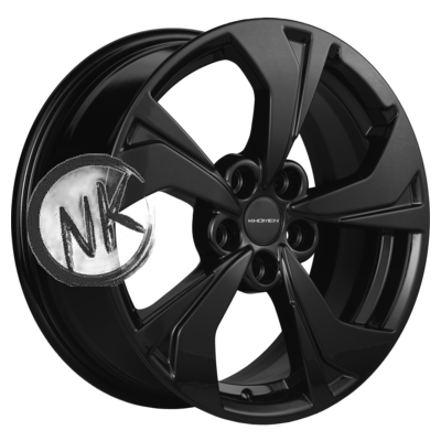 Khomen Wheels 7×17/5×108 ET36 D65,1 KHW1724 (Exeed TXL) Black