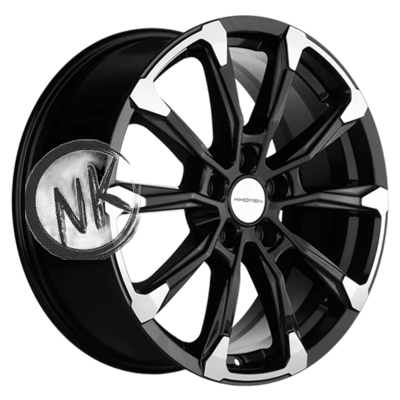 Khomen Wheels 7,5×18/5×114,3 ET50 D67,1 KHW1808 (K5/Santafe) Black-FP