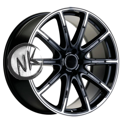Khomen Wheels 8,5×19/5×112 ET38 D66,6 KHW1903 (Mercedes) Black-FP (под ORG)