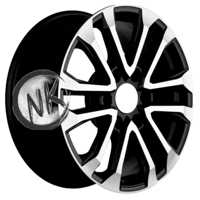 Khomen Wheels 7,5×18/6×139,7 ET38 D100,1 KHW1805 (Haval H5/Great Wall Hover H3/H5) Black-FP
