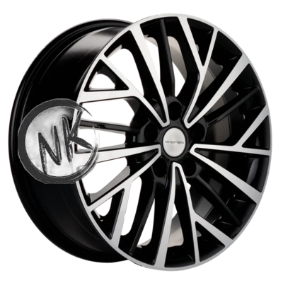 Khomen Wheels 7×17/5×108 ET50 D63,35 KHW1717 (Ford C-Max) Black-FP