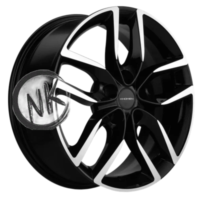 Khomen Wheels 6,5×17/5×108 ET43 D65,1 KHW1708 (Dongfeng AX7/Evolute i-PRO) Black-FP
