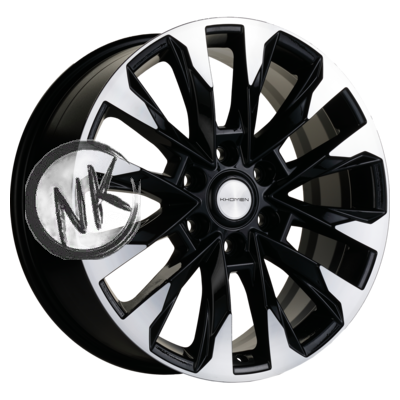 Khomen Wheels 8×20/6×139,7 ET45 D95,1 KHW2010 (LC 300 Tuning) Black-FP
