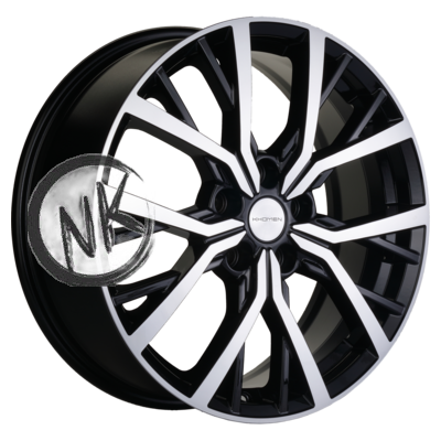 Khomen Wheels 7×18/5×114,3 ET40 D66,5 KHW1806 (Haval Dargo) Black-FP