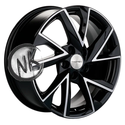 Khomen Wheels 7×17/5×108 ET40 D54,1 KHW1714 (Jac/Москвич 3) Black-FP