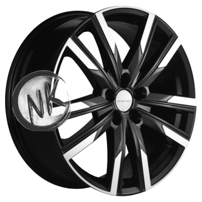 Khomen Wheels 7,5×19/5×120 ET41 D59,5 KHW1905 (GAC GS8) Black-FP