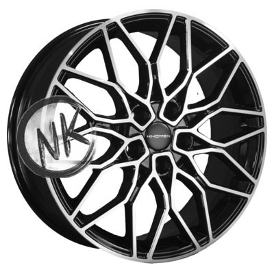 Khomen Wheels 7×18/5×114,3 ET50 D64,1 KHW1813 (Haval M6 (Plus)) Black-FP