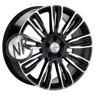 Khomen Wheels 8,5×20/5×114,3 ET48 D67,1 KHW2004 (SantaFe) Black-FP