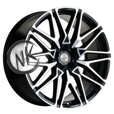 Khomen Wheels 9,5×21/5×112 ET37 D66,6 KHW2103 (X5/X6/X7 осн.) Black-FP