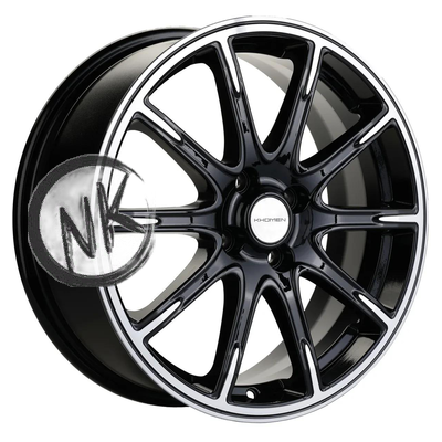 Khomen Wheels 6,5×17/4×100 ET41 D60,1 KHW1707 (XRay) Black-FP