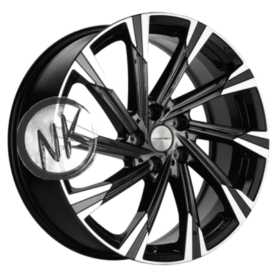 Khomen Wheels 7,5×19/5×108 ET46 D63,4 KHW1901 (Tugella) Black-FP