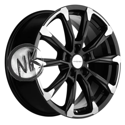 Khomen Wheels 7,5×18/5×108 ET46 D63,4 KHW1808 (Tugella/Jaguar XF/F-Pace) Black-FP