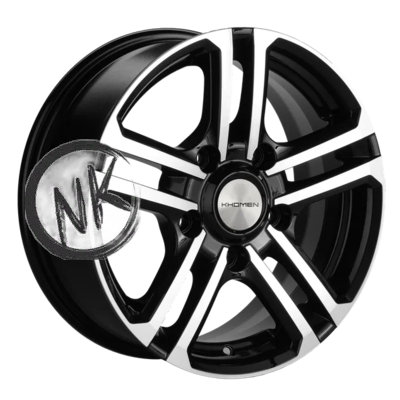 Khomen Wheels 6,5×16/5×139,7 ET35 D98,5 KHW1602 (Niva 4×4 Bronto) Black-FP (под ORG)