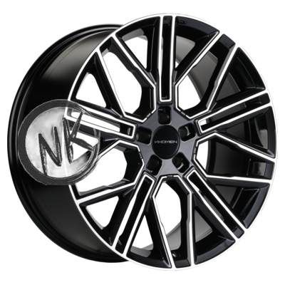 Khomen Wheels 9,5×21/5×112 ET36 D66,6 KHW2101 (E-tron) Black-FP