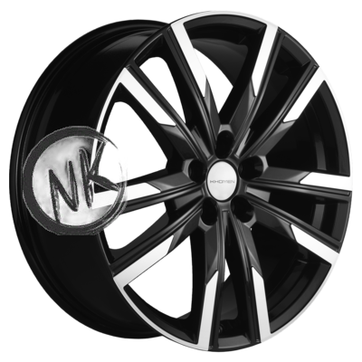 Khomen Wheels 7,5×19/5×108 ET36 D65,1 KHW1905 (Exeed VX/TXL/LX) Black-FP