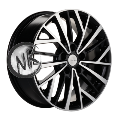 Khomen Wheels 7×17/5×108 ET45 D60,1 KHW1717 (Chery Tiggo 3/Tiggo 3 Pro) Black-FP
