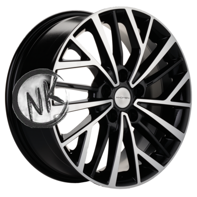 Khomen Wheels 7×17/5×110 ET46 D63,3 KHW1717 (Changan CS35/CS35 Pro) Black-FP