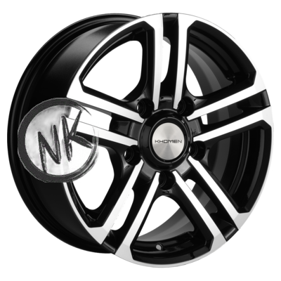 Khomen Wheels 6,5×16/5×139,7 ET40 D98,5 KHW1602 (Niva 4×4) Black-FP (под ORG)