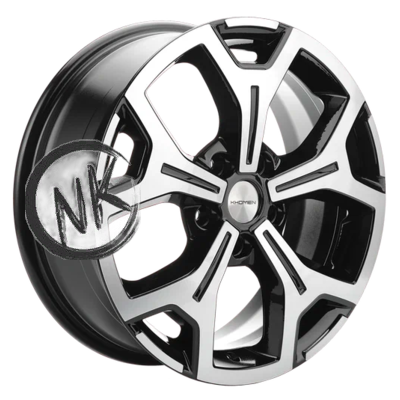 Khomen Wheels 6,5×17/5×114,3 ET40 D64,1 KHW1710 (Haval F7/F7x) Black-FP