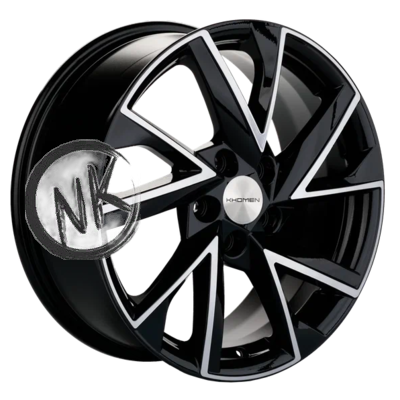 Khomen Wheels 7×17/5×110 ET40 D67,1 KHW1714 (Evolute i-Joy) Black-FP