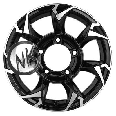 Khomen Wheels 5,5×15/5×139,7 ET5 D108,1 KHW1505 (Jimny) Black-FP