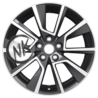 Khomen Wheels 7×18/5×114,3 ET38 D67,1 KHW1802 (Outlander) Black-FP