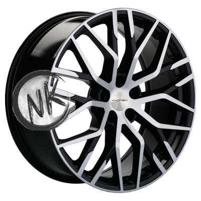 Khomen Wheels 8,5×20/5×112 ET20 D66,5 KHW2005 (Q8) Black-FP