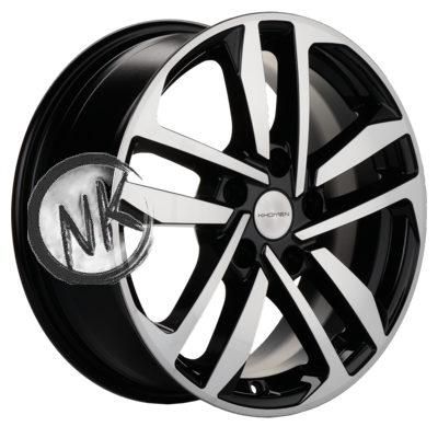 Khomen Wheels 6,5×16/5×114,3 ET45 D60,1 KHW1612 (Toyota/Suzuki) Black-FP