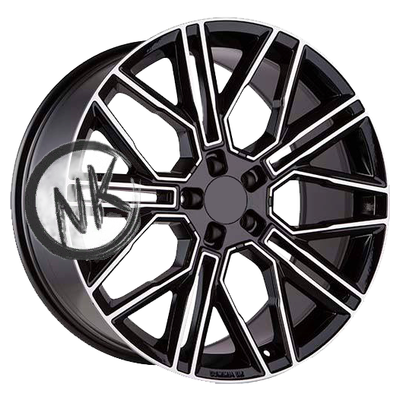 Khomen Wheels 9,5×21/5×112 ET31 D66,6 KHW2101 (Q7/Touareg) Black-FP